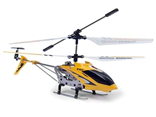 Syma-S107G Helicóptero con giroscopio, Color Amarillo (5091), unisex-adulto