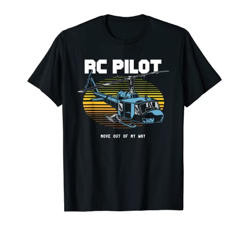 Aviones de control remoto de helicóptero controlado por radio RC Pilot Camiseta