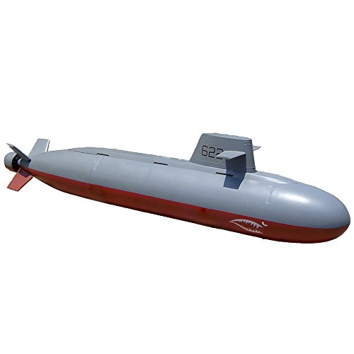 ARKMODEL 1/72 Dragon Shark I C7606K - Kit de submarino teledirigido de plástico nuclear, mando a distancia, barco y barco