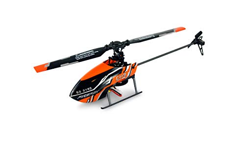 Amewi 25312 AFX4 - Helicóptero teledirigido, 4 Canales, 6 G, RTF: Listo para Volar, 2,4 GHz, Color Negro y Naranja