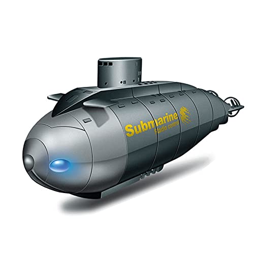BIBOKO Barco teledirigido 2.4G eléctrico 6 canales Mini Juegos Agua Control Remoto Inalámbrico Submarino Modelo Niños Nuclear Submarino Regalo