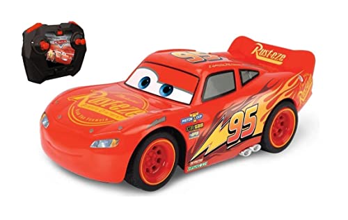Smoby Toys Majorette – Pixar – Cars 3 – Radio controlada Flash Mcqueen – 17 cm – Función Turbo – 203081005