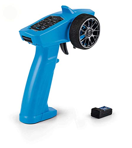Carson 500500100 500500100 Wheel Start 2.4G - Radio para coche (2,4 G, incluye accesorios, control remoto, receptor, 3 canales, compatible con Tamiya Kit), color azul , color/modelo surtido
