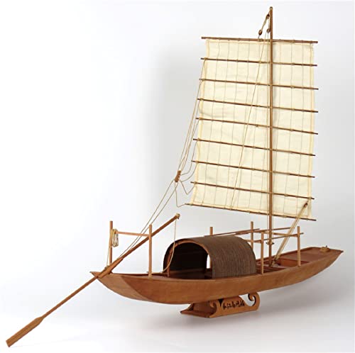 ZNYB Maquetas De Barcos para Construir Madera Modelo de Barco mercante del Imperio Romano Clásico Kit de construcción Modelo Escala 1/50 Barco de Comercio Romano