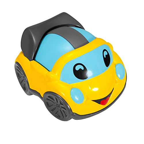 Chicco Coches Turbo Ball Racing Friends, Mini Vehículos para Bebés, 2 Coches Con Función de Marcha Atrás, Coches de Juguetes para Bebés y Niños de 1 a 4 años, Multi Color, 2 Unidades