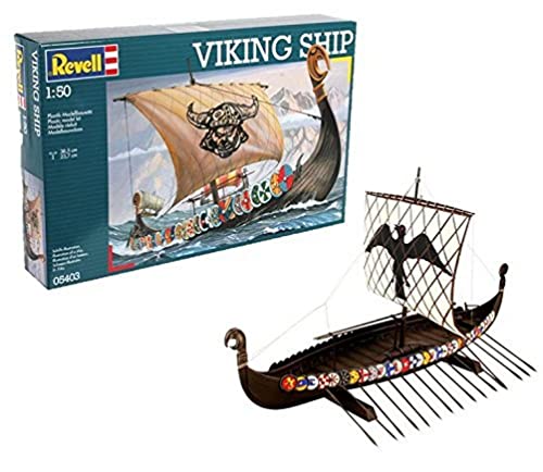 Revell Maqueta Viking Ship, Kit Modello, Escala 1:50 (5403) (05403)
