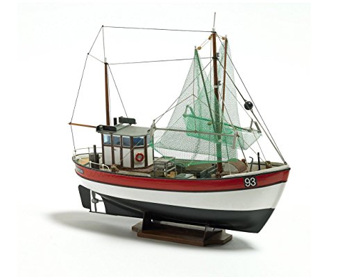 Billing Boats Barcos de facturación 1:60 Escala Arco Iris Pesca Cutter Kit Modelo de construcción