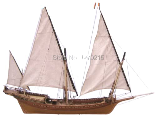 Maquetas De Barcos Para Montar Juego De Velero De Madera Clásico Ensamblado 1/48 Le Requin 1750 Modelo De Velero